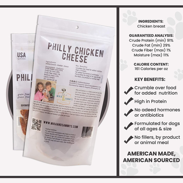 Mika & Sammy's Philly Chicken Cheese