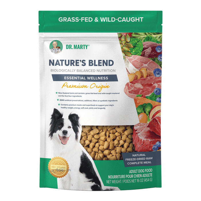 Dr. Marty Nature's Blend Premium Origin Freeze-Dried Dry Dog Food 16 oz