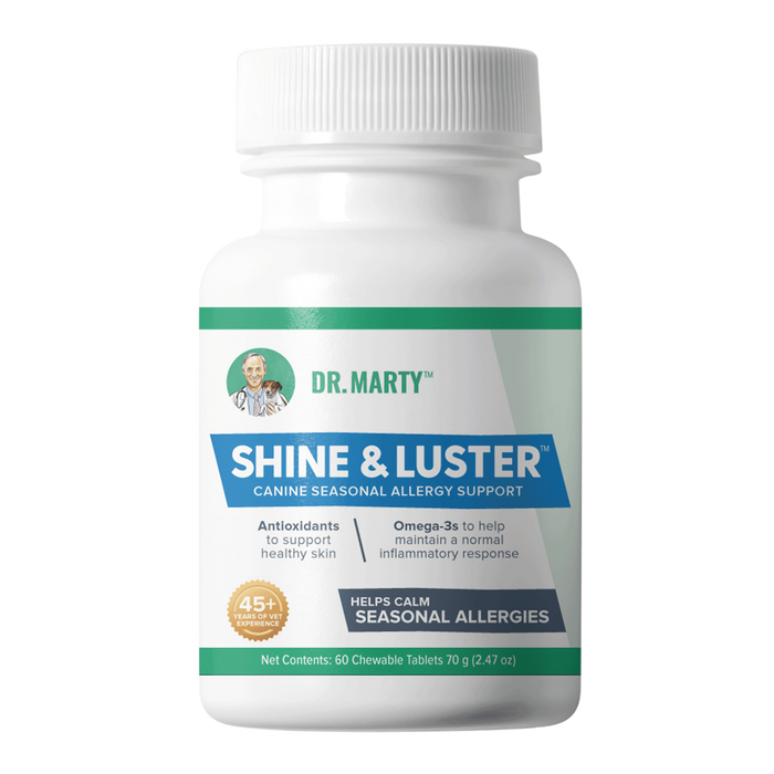 Dr. Marty Shine & Luster Seasonal Allergy Support Chewable for Dogs 60 Ct