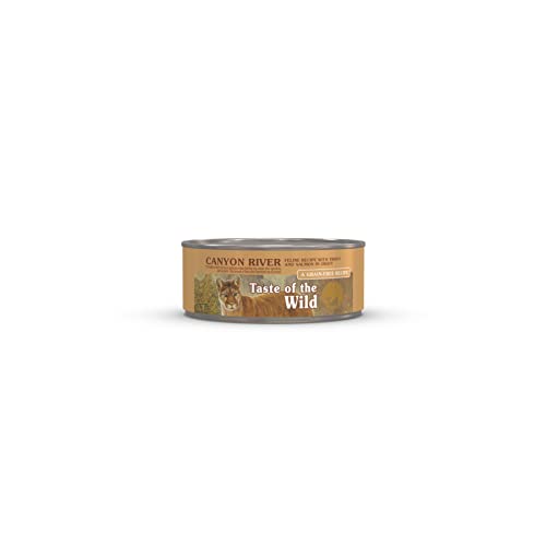 Taste of the Wild High Protein Real Meat Grain-Free Recipe Wet Canned Cat Food, Made With Premium Ingredients That Include Sources of Vitamins, Antioxidants and Essential Nutrients