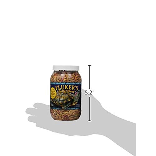 Fluker's Buffet Blend Aquatic Turtle Formula for Pets, 7.5-Ounce [2-Pack]