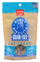 Cloud Star Buddy Biscuits Cat Treats Tempting Tuna - 3 oz