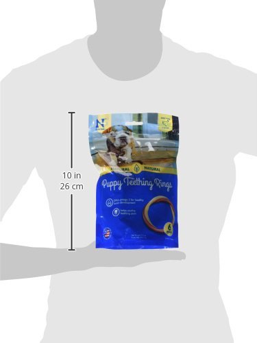 N-Bone Puppy Teething Rings Variety Pack - (6 Pack) Pumpkin Flavor and (6 Pack) Chicken Flavor