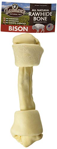 Tasman's Natural Pet All-Natural Buffalo Rawhide Bones - 1 XL Bone