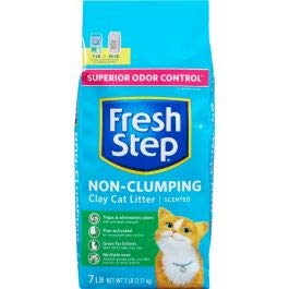 Fresh Step Cat Litter, Regular, 7-Pound Packages, 6-Pack