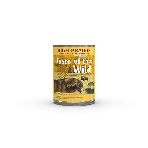 Taste of the Wild High Protein Real Meat Grain-Free Recipes Wet Canned Dog Food, Made with Superfoods and Other Premium Ingredients That Include Sources of Vitamins and Antioxidants