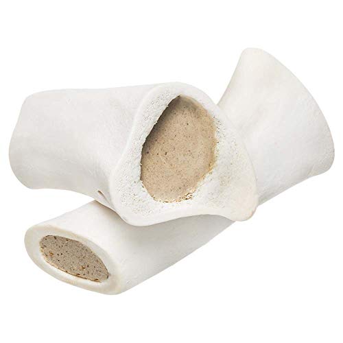 Redbarn Filled Dog Bones | Natural Long-Lasting Dental Treats; Suitable for Aggressive Chewers. (Chicken, Large (6") - 5 Bones)