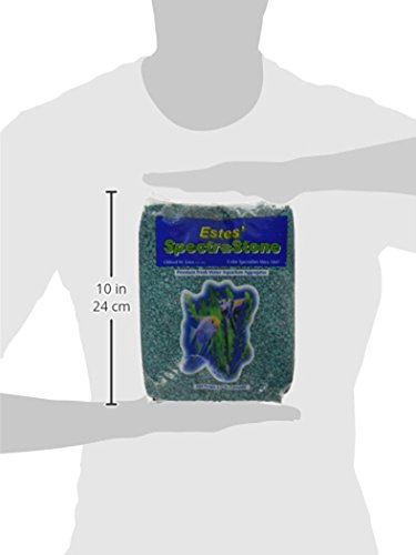 Spectrastone Special Turquoise Aquarium Gravel for Freshwater Aquariums, 5-Pound Bag