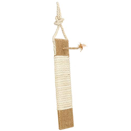 Ware Manufacturing Carpeted Kitty Scratch Surface Door Hanger Post, 19-Inch