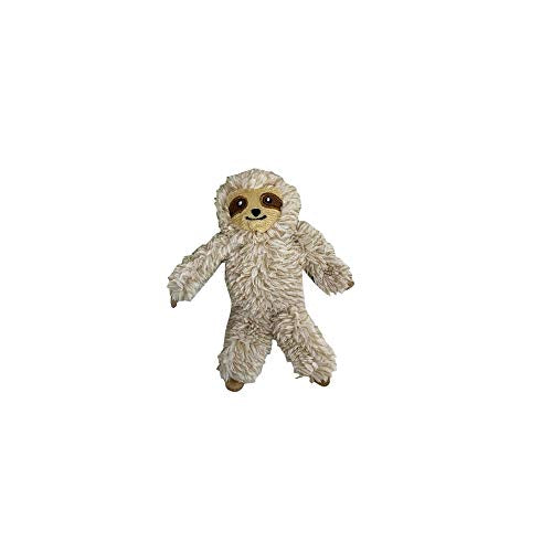 Multipet 60020278 5 in. Sloth Cat Toy Assorted Color