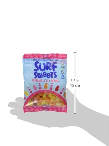 Surf Sweets Organic Jelly Beans , 2.75 oz Each / Pack of 2