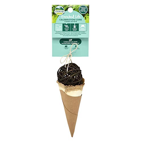 Oxbow Enriched Life Ice Cream Cone for Small Animals