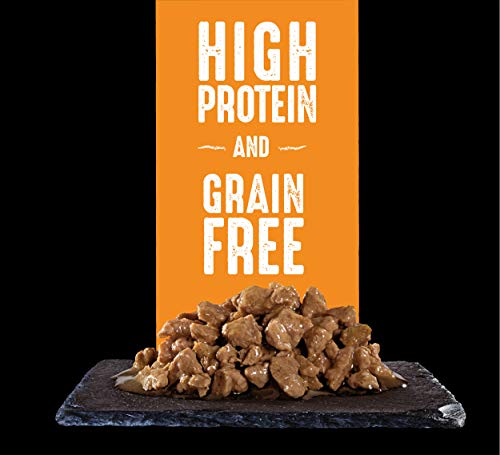 Crave Grain Free High Protein Wet Cat Food Trays, 24 Pack