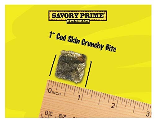 Savory Prime Cod Skin Crunchy Bites, 16-Ounce