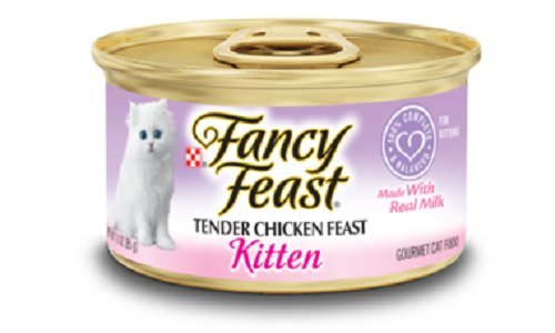 Fancy Feast Kitten Tender Chicken Feast (12-CANS) (NET WT 3 OZ Each CAN)