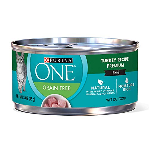 Purina ONE Grain Free Classic Turkey Recipe (12 CANS) (3 OZ Each)