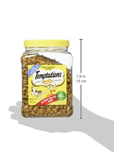 Temptations Classic Crunchy and Soft Cat Treats, 30 oz.