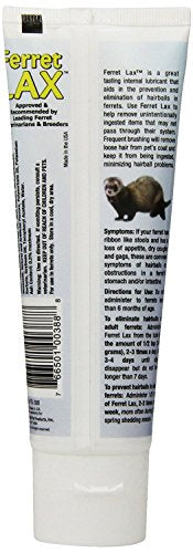 (3 Pack) Marshall Pet Products Ferret Lax Hairball and Obstruction Remedy 3-Ounces each