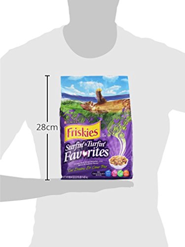 Friskies Feline Favorites Dry Cat Food, 3.15 lbs