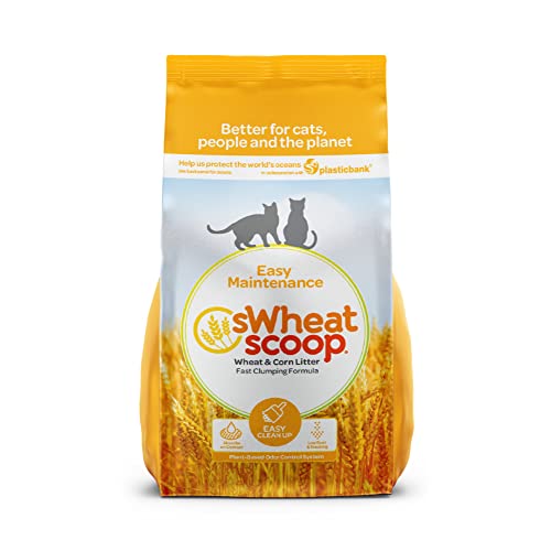 sWheat Scoop Wheat-Based Natural Cat Litter, (Packaging May Vary)