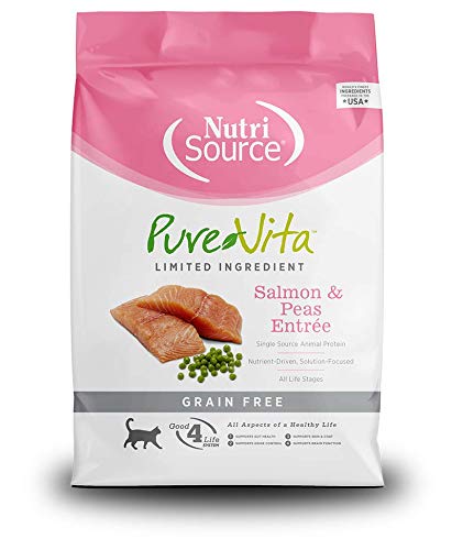 Pure Vita Nutria Source All Life Stages Cat Food, Grain Free, Pack of 2