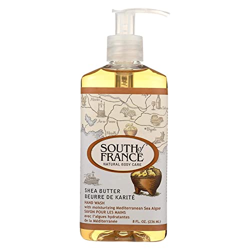 South of France Liquid Soap, Shea Butter, 8 Fluid Ounce (Pack of 2)