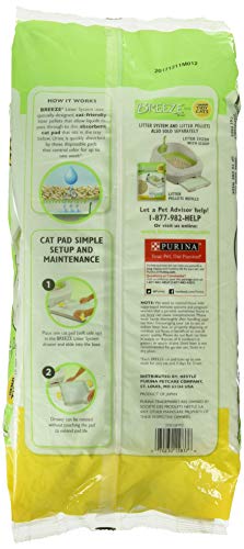 Purina Tidy Cats Breeze Spring Clean Cat Pads Refill Pack