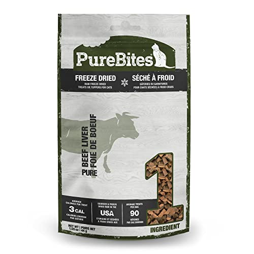 PureBites Freeze Dried RAW Cat Treats, Value Size