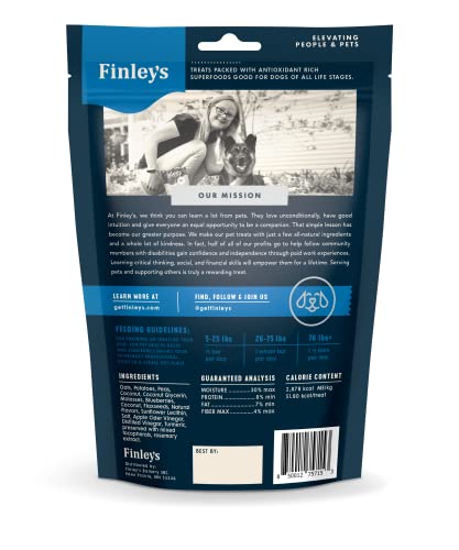 Finley's Soft Chew Benefit Bars Dog Treats