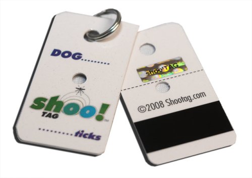 0Bug!Zone Flea and Tick Barrier Tag for Dogs, 2 Tags