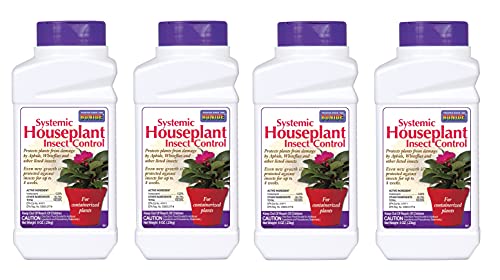 Bonide Systemic House Plant Insect Control Multiple Insects Granules 8 Oz, Pack of 4