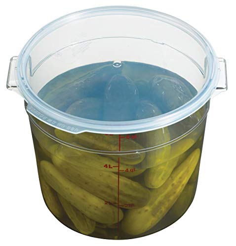 Cambro RFSCW6135 Camwear 6 Qt. Container With RFSCWC6135 Lid