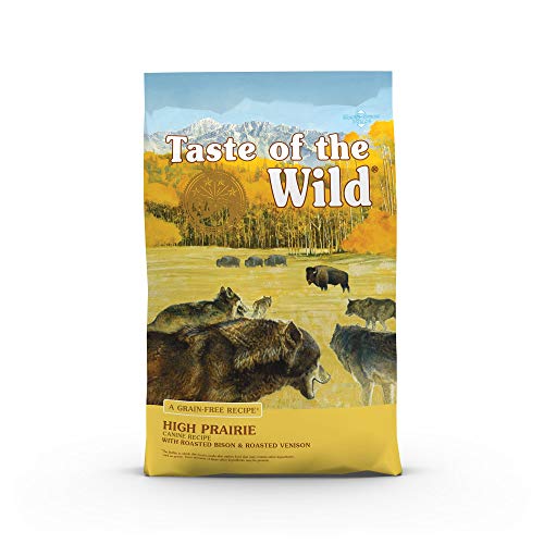 Taste of the Wild High Prairie Grain-Free Roasted Bison & Venison Dry Dog Food, 5 lbs.