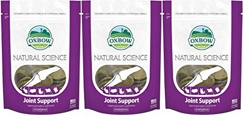 Oxbow Animal Health Natural Science Joint Support Wafers for Small Pets, 4.2 Ounces, Made in The USA (3 Pack)
