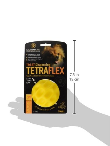 Starmark Treat Dispensing Tetraflex Dog Toy