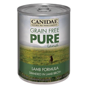 Canidae Grain Free Pure Land Lamb Canned Dog Food, Case of 12, 13 oz.