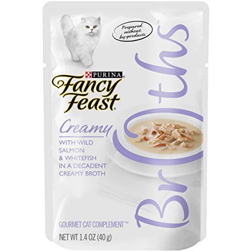 Fancy Feast Broths Fancy Feast Broths with Wild Salmon and Whitefish, 1.4 oz