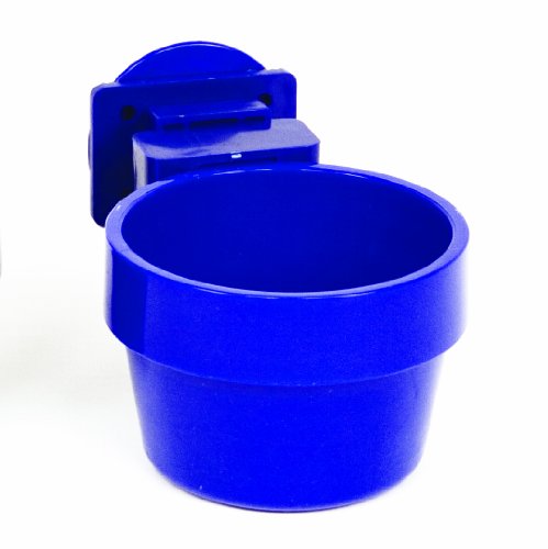 Ware Manufacturing Plastic Slide-N-Lock Crock Pet Bowl for Small Pets, 20 Ounce - Assorted Colors