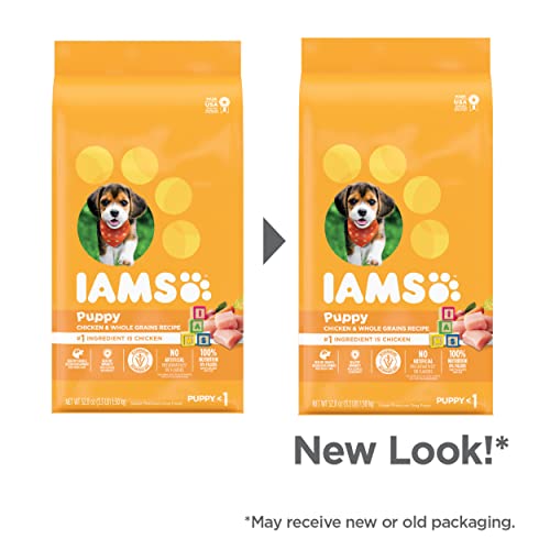 Iams Proactive Health Puppy Dry Dog Food, Chicken, All Breed Sizes