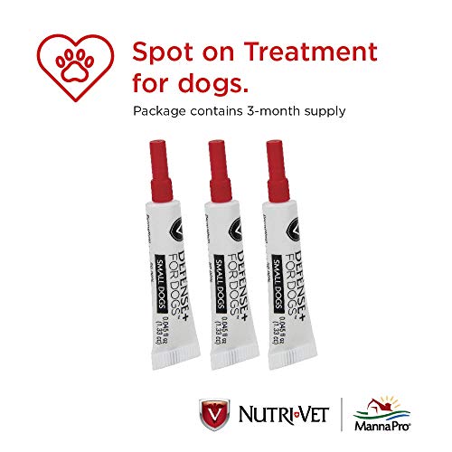 Nutri-Vet Defense Plus Flea & Tick Control for Small Dogs