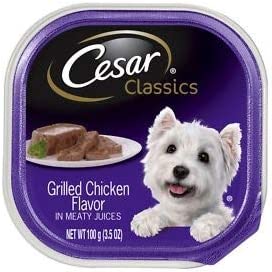 Cesar Canine Cuisine Grilled Chicken Flavor Wet Dog Food (Pack of 6)