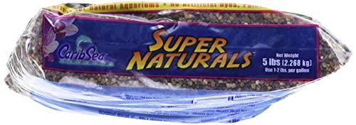 Carib Sea ACS05832 Super Natural Peace River Sand for Aquarium, 5-Pound