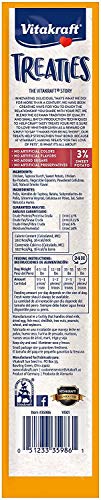 Vitakraft 10 Pack of Smoked Chicken with Sweet Potato Treaties, 0.42 Ounces Each, High Protein Dog Treats