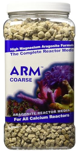 Carib Sea ACS00529 Arm Reactor Coarse Filter Media for Aquarium, 1-Gallon