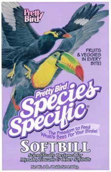 Pretty Bird International Softbill Select with Fructose 3lb