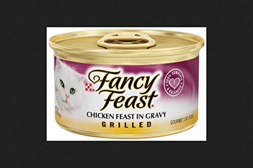 Fancy Feast Grilled Chicken Feast In Gravy Cat Food 3 Oz (Pack Of 24)