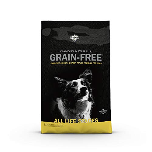 Diamond Naturals Grain-Free Formulations Real Meat Protein Dry Dog Food for All Life Stages