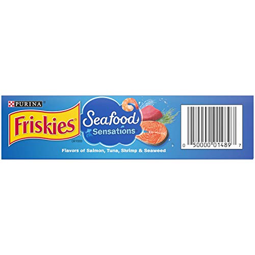 Friskies Cat Food, Seafood Sensations, 16.2 oz