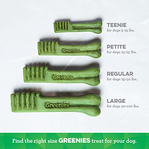 GREENIES Original Dental Chews for Dogs, Large Dog (50 -100 lb. dogs), Natural Dental Treats