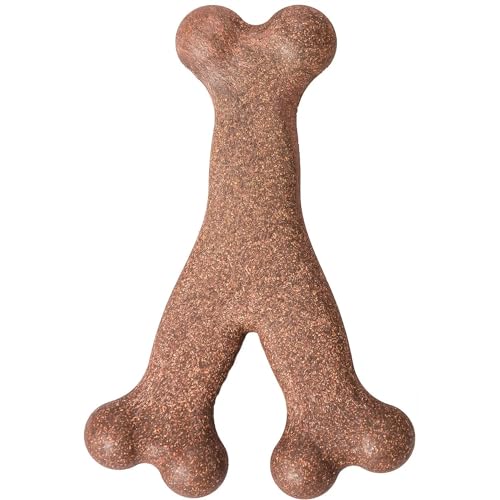 SPOT by Ethical Products - Bambone Wish Bone – Durable Dog Chew Toy for Aggressive Chewers – Great Dog Chew Toy for Puppies and Dogs Dog Toy